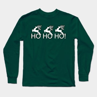 Ho Ho Ho! in Christmas Long Sleeve T-Shirt